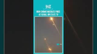 Iran Airs Video Claiming Missile Attack On Israel Amid Rising Regional Tensions | #shorts