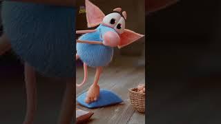 Rattic - The Pillow Funny Cartoon #funnyshorts #trending #cartoonvideos #shorts #kids