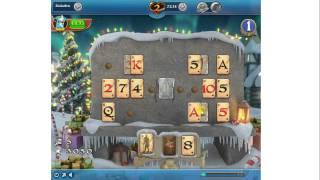 Pyramid Solitaire Saga Winter Wonderland Level 3 ohne Hilfe durchgespielt