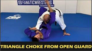 Triangle Choke From Open Guard by Matheus Gabriel