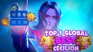 КАК ИГРАЕТ ТОП 1 МИРА СЕСИЛИОН МОБАИЛ ЛЕГЕНД | ГАЙД MOBILE LEGENDS BEST TOP 1 GLOBAL