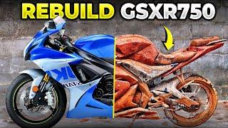 Rebuild Restoring a SALVAGE Wrecked SUZUKI GSXR750 GSXR600 with Auctmarts Fairing Best fitment