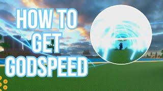 How to get Godspeed in Project X || Roblox