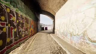 Realistic Graffiti Street Unreal Engine 5 Photogrammetry