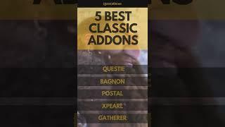 5 BEST CLASSIC WOW ADDONS