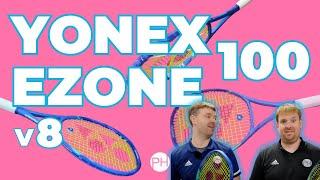 REVIEW: YONEX EZONE v8 100 | BRAND NEW | IS IT BETTER THAN v7? | Tennis Racket Review | PH Tennis