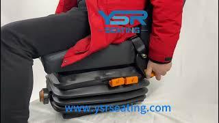 Mechanical Suspension Seat Truck Driver Seat YSR Seating Manufacturer