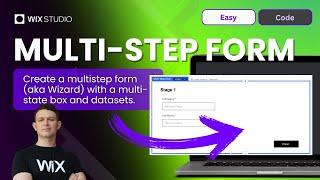 How to Create a Custom Multi-Step Form (Wizard) in Wix with a Multi-state Box and Datasets