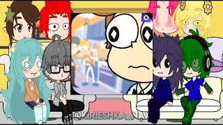 реакция клонов, 1/? #gacha #гача #гачаклуб #gachaclub #реакция#реакции