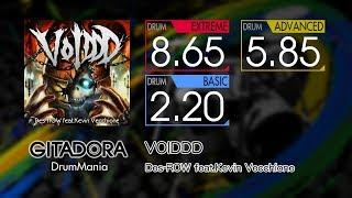 【GITADORA】 VOIDDD (EXTREME ~ BASIC) Drum