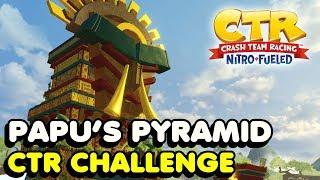 Crash Team Racing Nitro Fueled - Papu's Pyramid CTR Challenge Token Locations Guide