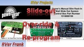 325-2015 Fleetwood Flair 26E, Power Gear Slim Rack Slide Fault protection programming reset