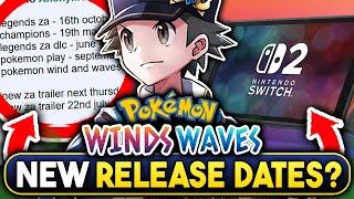 POKEMON NEWS! MULTIPLE NEW POKEMON GAME RELEASE DATE RUMORS! PRESENTS DISCUSSION & SWITCH 2 UPDATE!