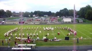 Licking Heights Marching Band at Picktown Band Fest. 2008