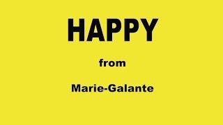 Happy from Marie-Galante