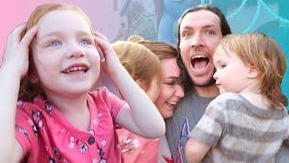 WE ARE HAVING A BABY!!!! Jenny is pregnant! Surprises the family with help from friends at Disney!