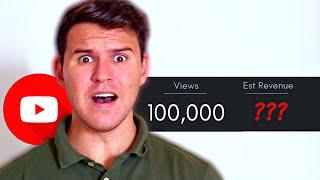 How Much YouTube Paid me for 100k Views in South Africa