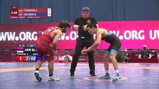 1/8 FS - 65 kg: V. TEVANYAN (ARM) v. N. SKRIABIN (BLR)