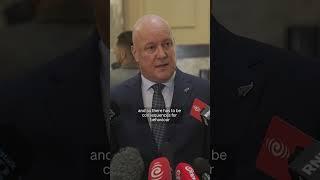 Labour leader Hipkins and PM Luxon on Te Pāti Māori sanctions | RNZ