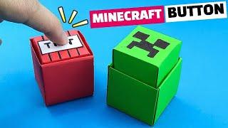 Origami MINECRAFT Pop It Button Toy | Origami Pop It Fidget Toy