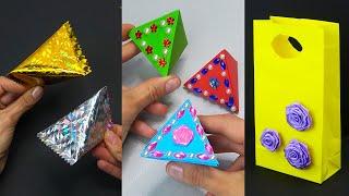 6 CRAFT IDEAS | Amazing GIFT BOXS of 1 sheet of paper | DIY GIFT BOX