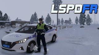 ПЕРВЫЙ СНЕГ LSPDFR №9 (РУССКАЯ ПОЛИЦИЯ ДПС)