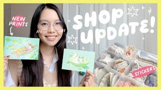 STUDIO VLOG 22 unboxing, packing, and preparing for shop update!