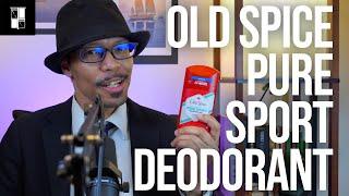 Old Spice Pure Sport Deodorant Review