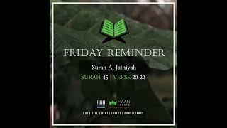 Friday reminder | Maan estate | DHA Experts