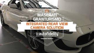 Maserati GranTurismo Integrated Rear Vieww Camera Solution