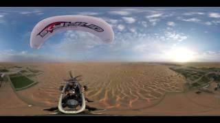 Skyhub Dubai, Paramotor, 360 video