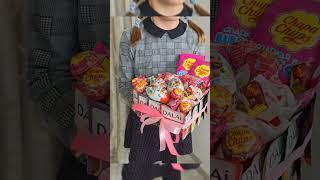 Тортик из чайных пакетиков и сладостей #chocolate #love  #подарок