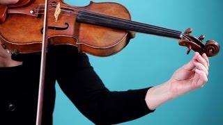 How to Tune the Strings | Violin Lessons