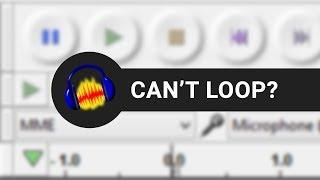 How to Loop or Repeat Tracks in Audacity