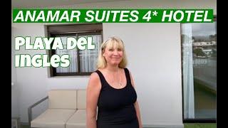 PLAYA DEL INGLES: ANAMAR SUITES 4* HOTEL: EXCLUSIVE PEEK INSIDE OUR JUNIOR SUITE. GRAN CANARIA 2023