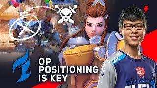 Pro Brigitte Positioning - Mickie's Trick to Carrying Dallas Fuel in Overwatch League