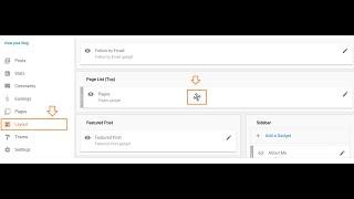 How To Unlock Gadgets On Blogger Layout