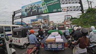 4K Cambodia Street view of phnom Penh 22