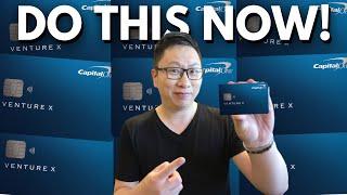 Capital One Venture X: 9 Things You MUST DO Now