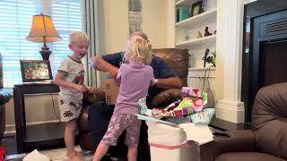 Funny Prank on Papa with Jack of the South and Sister Emmalyn