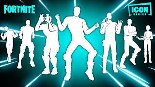 BEST ICON SERIES DANCES & EMOTES IN FORTNITE