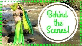 Bellydance Behind the Scenes | Outdoor Video Shoot