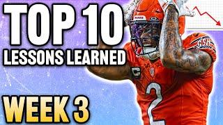 Top 10 Takeaways You NEED to Know BEFORE Week 3 Fantasy Football