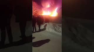 28 01 2019 пожар в санк Петербурге пос, токсово