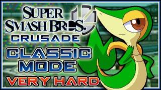 Super Smash Bros. Crusade | Classic Mode: Snivy (Very Hard)