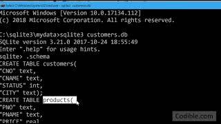 Codible SQLite video 10: subquery with interblock reference in SQLite3