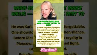When Godunov Fought Bruce Willis — and Lost to Silence