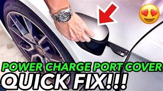 【PORSCHE⁵²】Taycan Repair: Fixing the Charge Port Cover! ️️