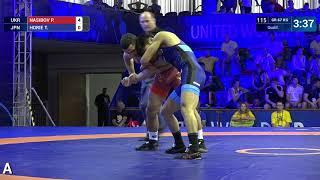 Qual. GR - 67 kg: P. NASIBOV (UKR) v. T. HORIE (JPN)