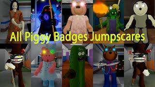 All Piggy Badges Jumpscares-Accurate Piggy RolePlay!